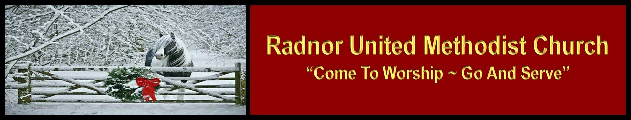 Radnor United Methodist Church   ~  "Come and Worship – Go and Serve"